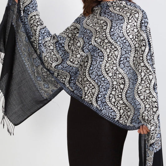 Sumita Embroidered Shawl
