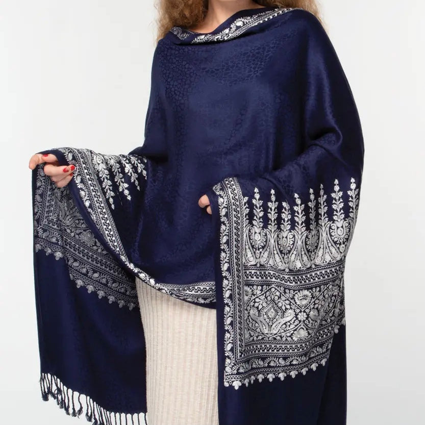 Bimala Embroidered Shawl