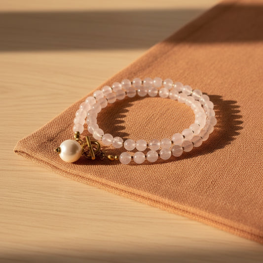 Tara — Rose Quartz Necklace