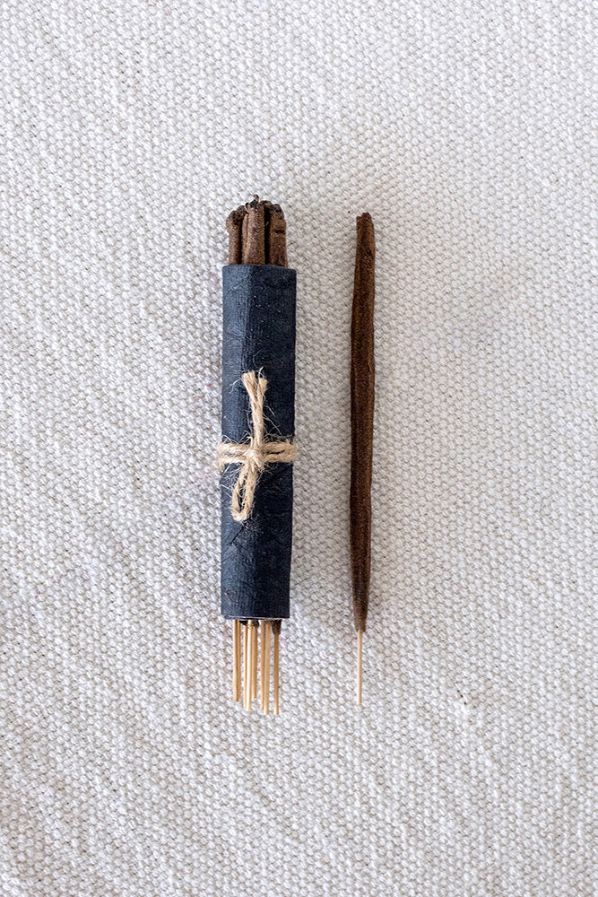 Artisanal Hand Rolled Incense - Mixed Flower Tridevi