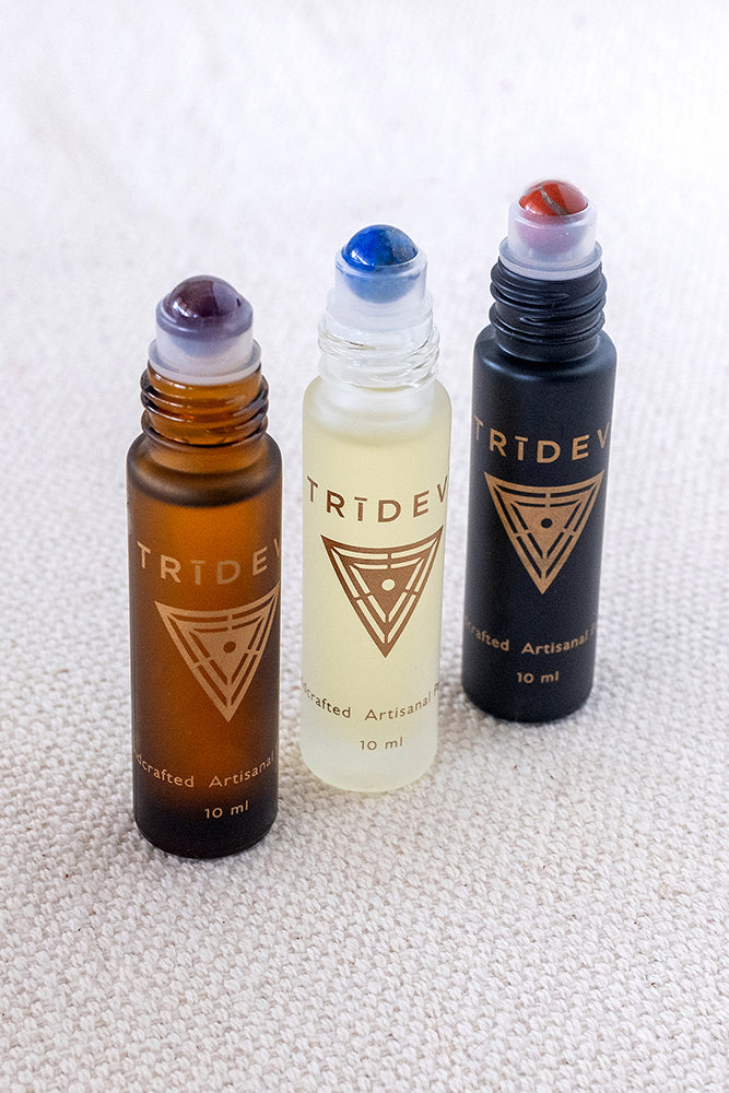 Artisanal Perfume Oils Set Tridevi
