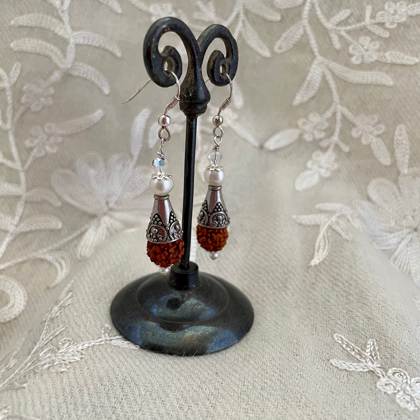 Usha Rudraksha Earrings