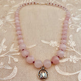 Image Title Padma Rose Quartz Necklace