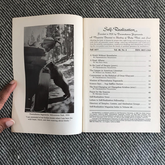 1977 Fall, SRF Magazine