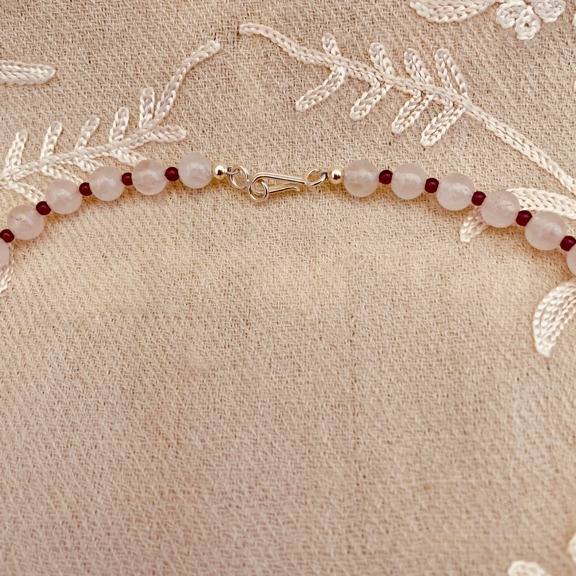 Padma Rose Quartz Necklace Padma Rose Quartz Necklace