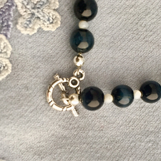 Anika Blue Tiger’s Eye Necklace