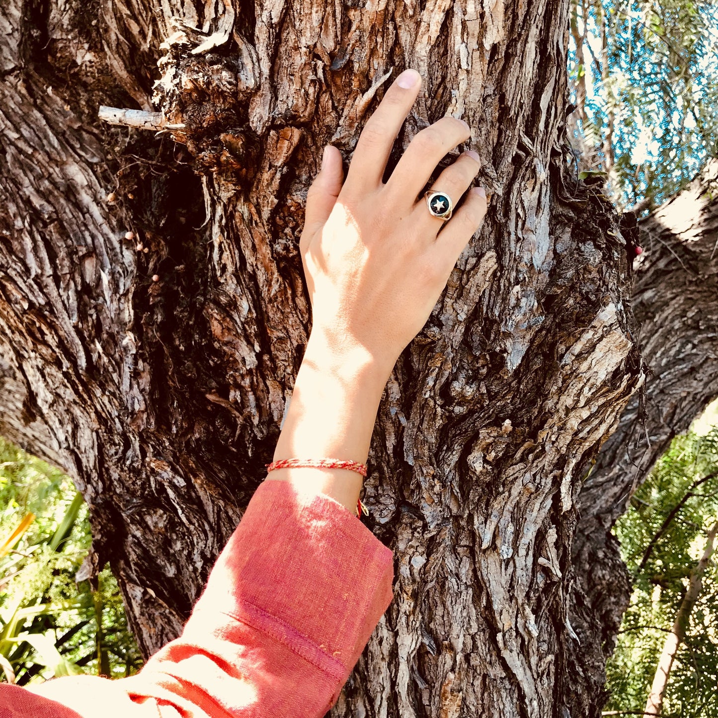 Spiritual Eye Silver Ring