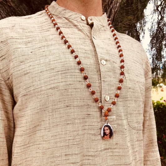 Gurukripa rudraksha meditation mala
