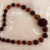 Nandi Rudraksha & Tiger’s eye necklace.