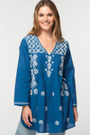 Azul Embroidered Tunic