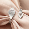Adjustable OM Symbol Stainless Steel Ring — Primordial Sound, Bohemian Design