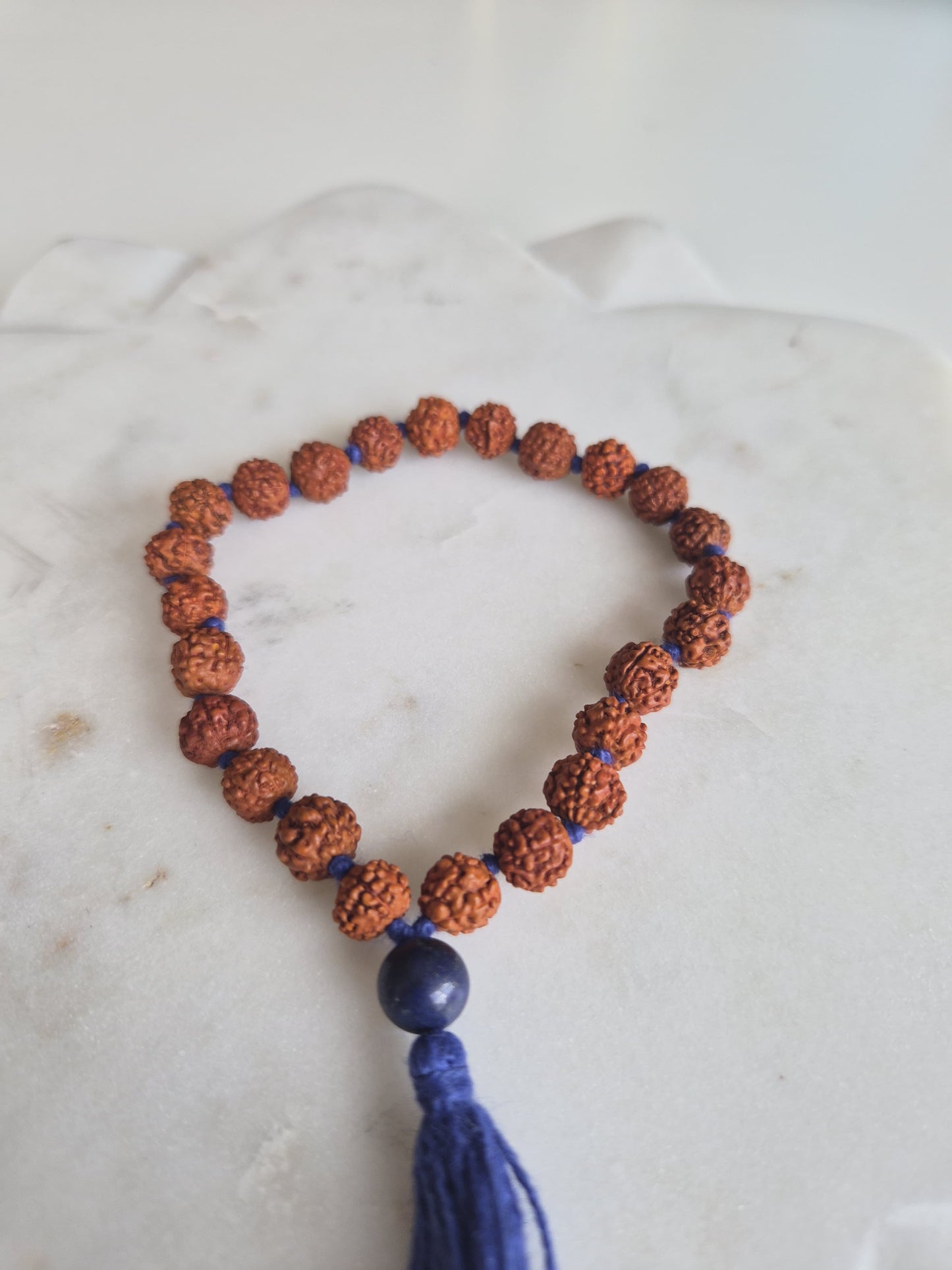 Kriya Sadhana 24 Count Meditation Mala with Lapiz