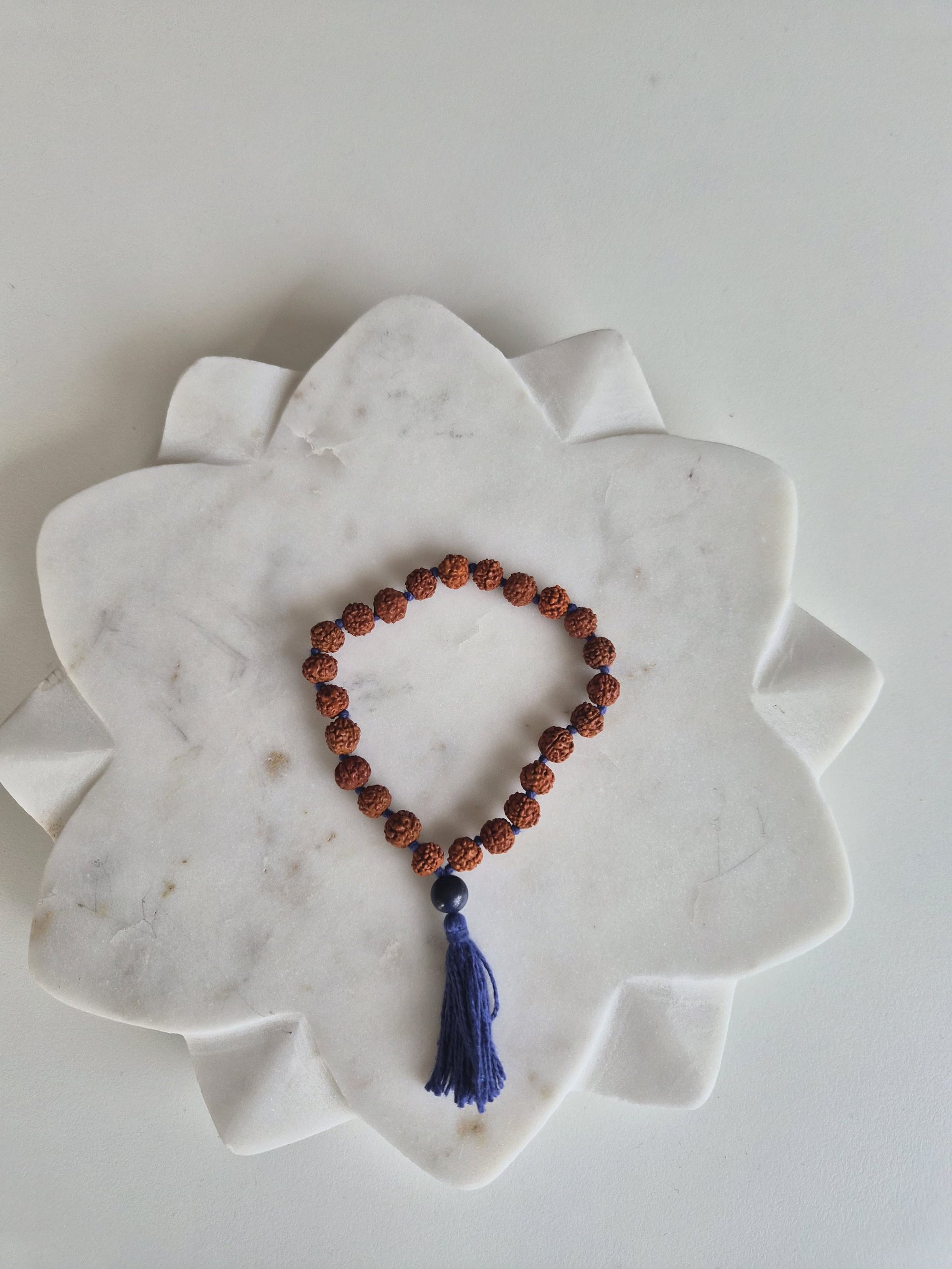 Kriya Sadhana 24 Count Meditation Mala with Lapiz