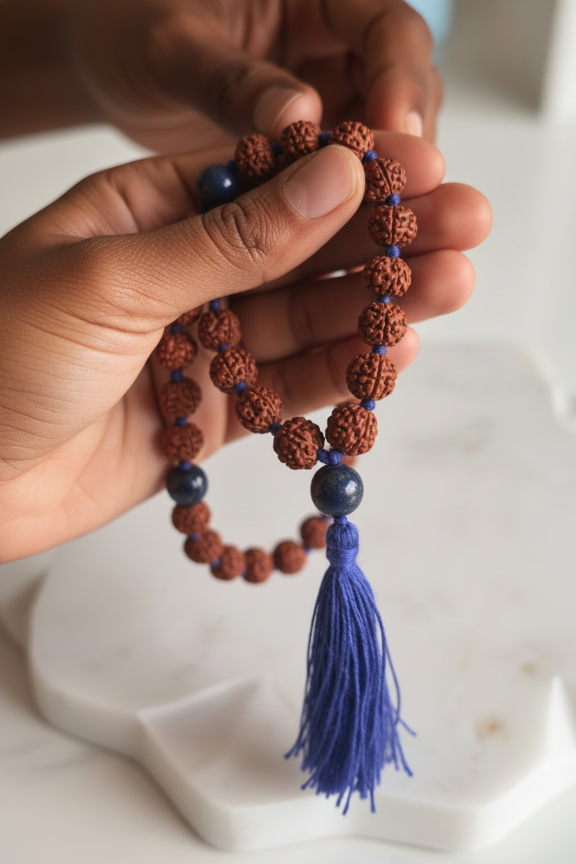 Kriya Sadhana 36 Count Meditation Mala with Lapiz