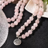 Anahata Rose Quartz Mala