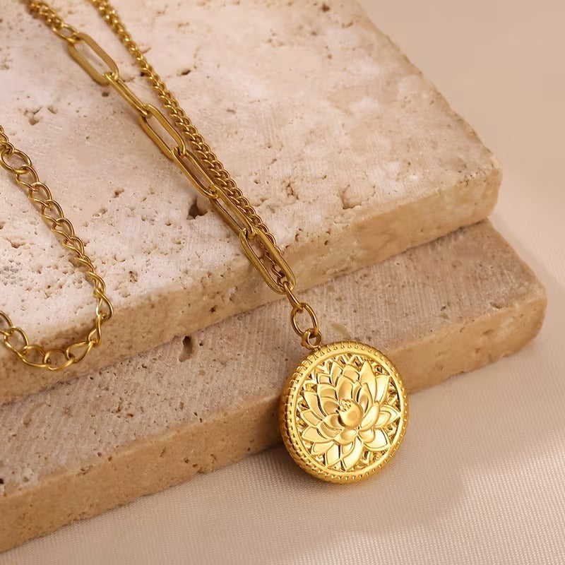 Ravi Mandala Pendant Necklace