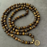 Tejas Tiger's Eye Mala