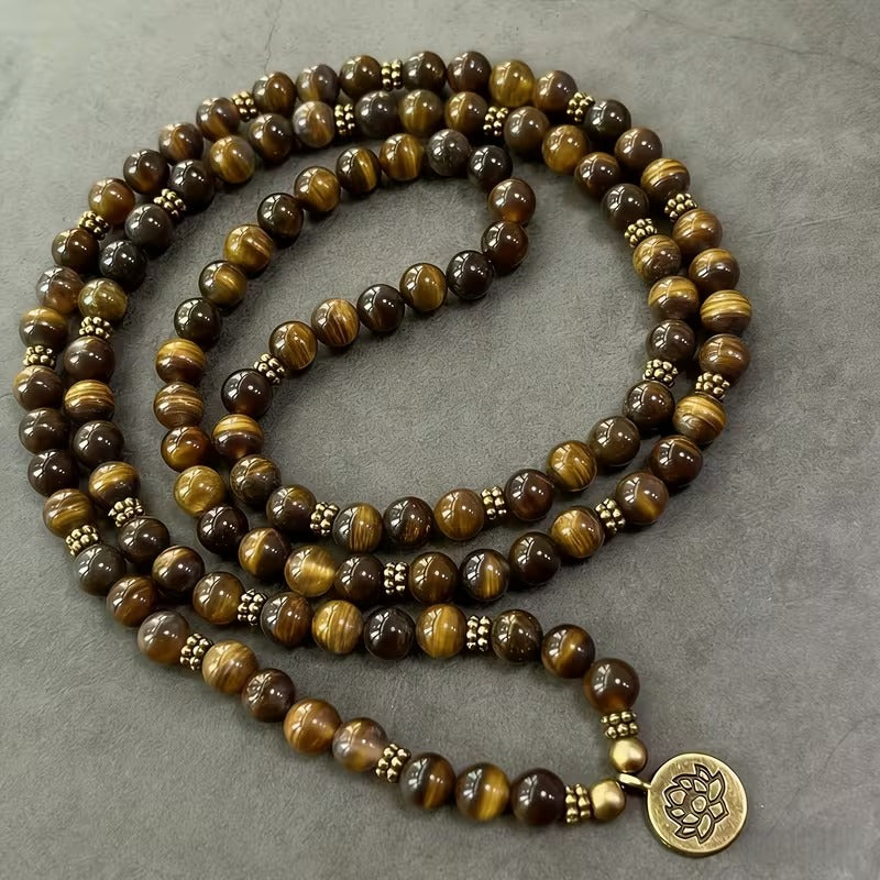 Tejas Tiger's Eye Mala