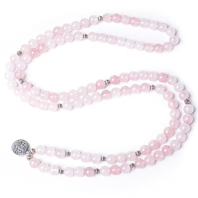 Anahata Rose Quartz Mala