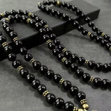 Raksha Obsidian Mala