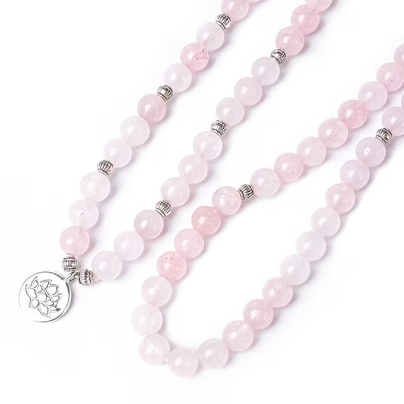 Anahata Rose Quartz Mala