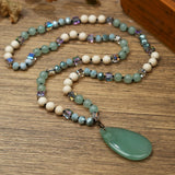 Ketaki Aventurine Boho Necklace