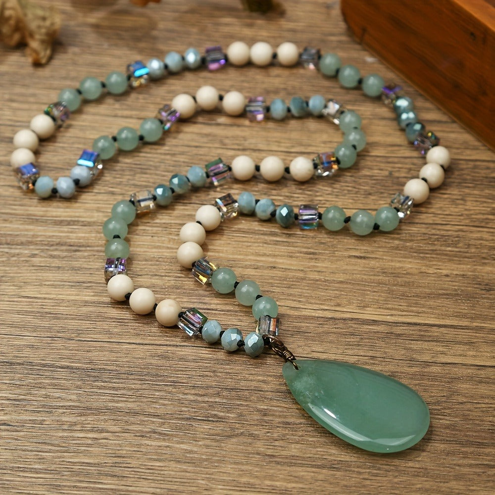Ketaki Aventurine Boho Necklace
