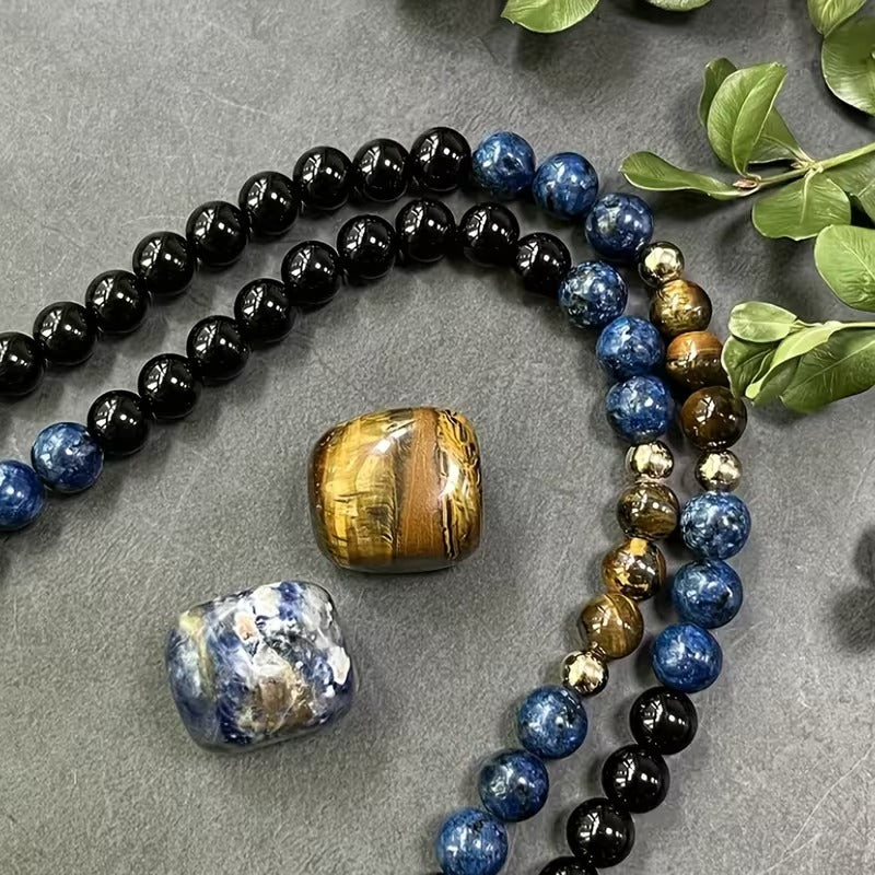 Trinetra Stone Mala