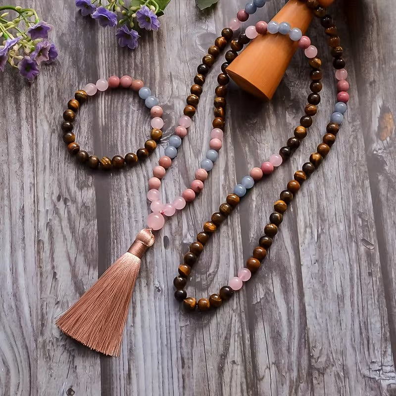 Trishakti Mala & Bracelet Set