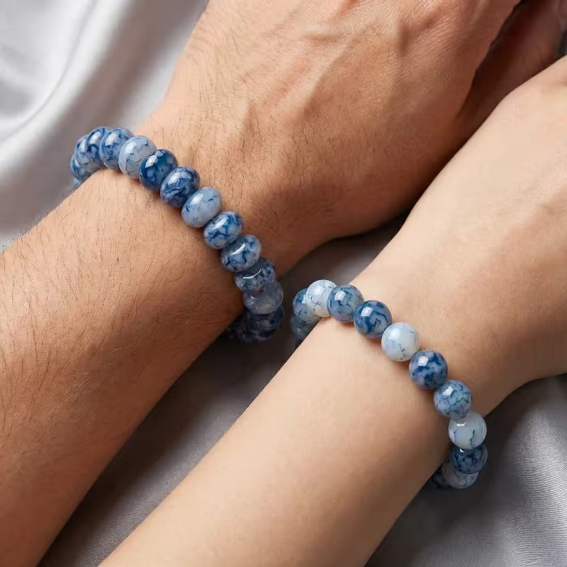 Manika Agate Bracelet Set