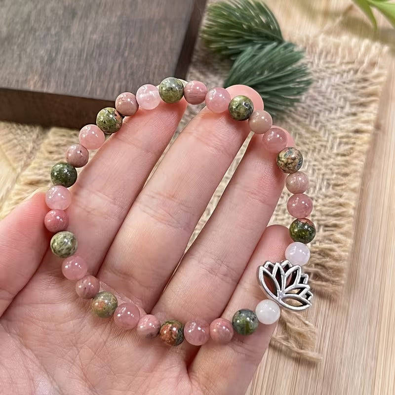 Prana Unakite Bracelet