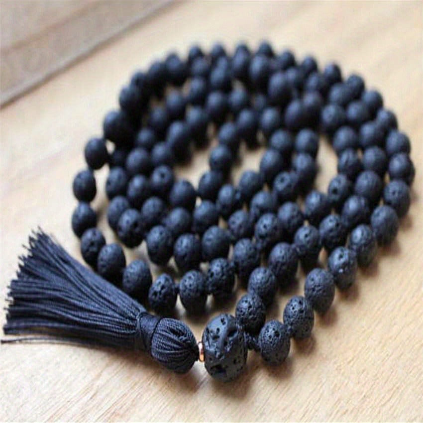 Agni Lava Stone Mala