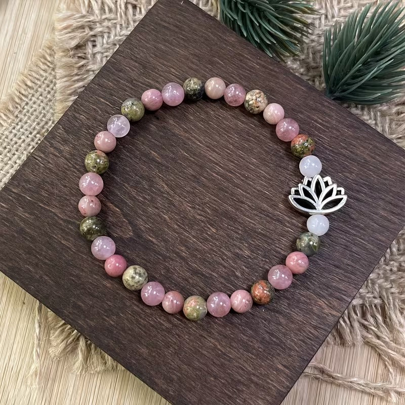 Prana Unakite Bracelet