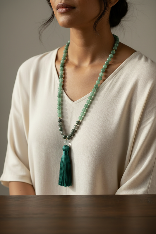 Harita Aventurine Mala