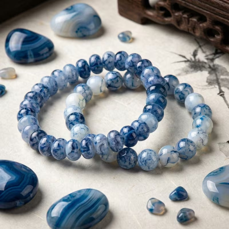 Manika Agate Bracelet Set