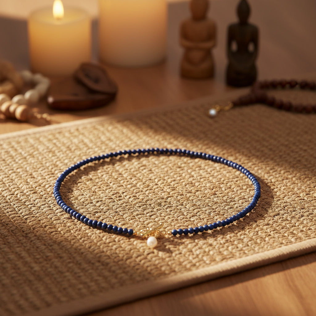 Parvati — Lapis Lazuli Pendant Necklace