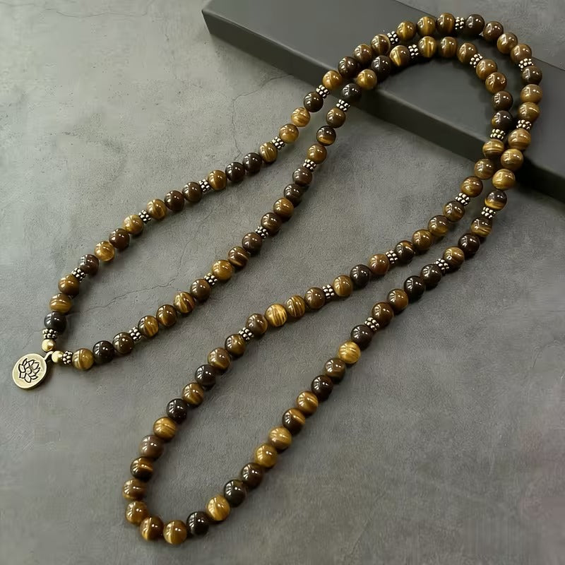Tejas Tiger's Eye Mala