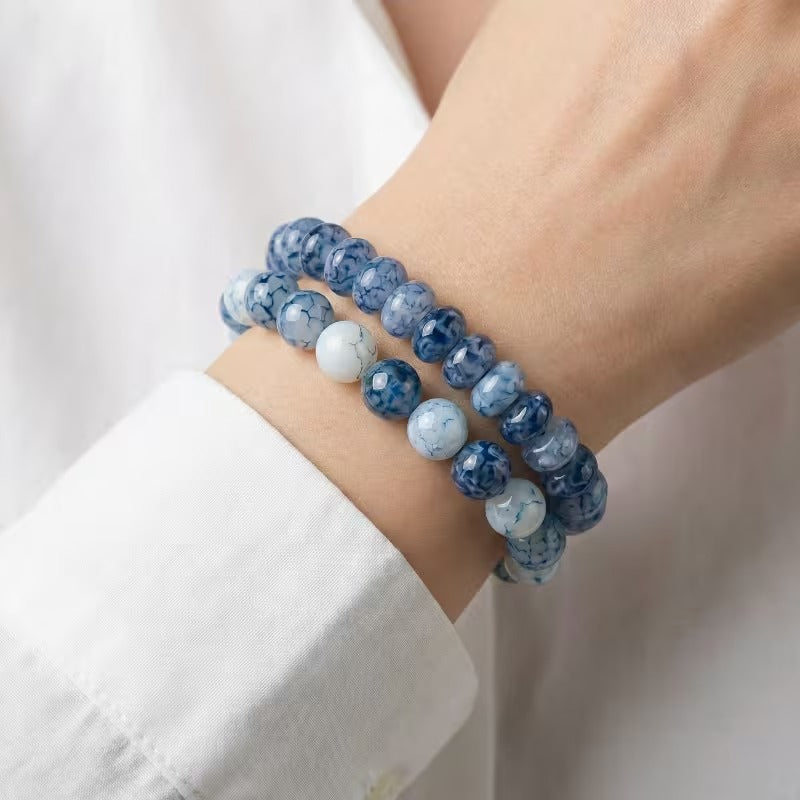 Manika Agate Bracelet Set