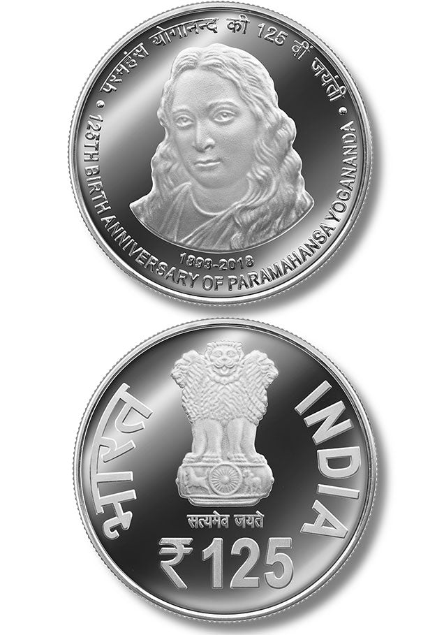 Paramahansa Yogananda 125th Birth Anniversary Commemorative Coin — proof set box