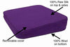 purple cushion detail