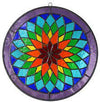Spectrum Mandala Stained Glass