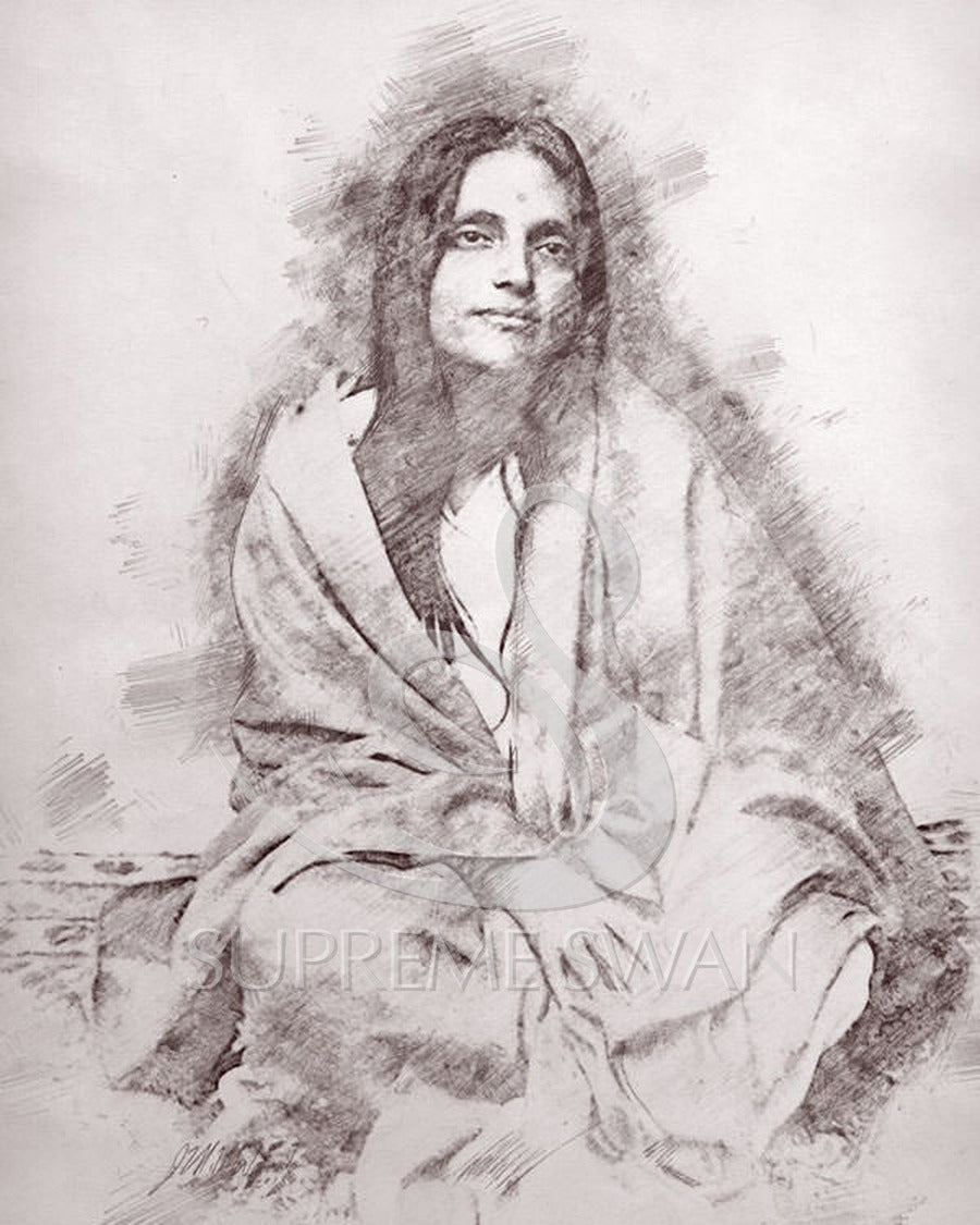 Sri Anandamayi Ma — canvas print