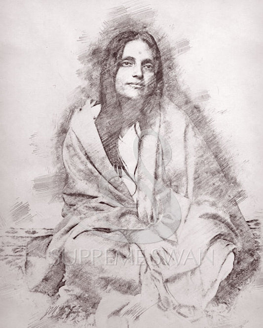 Sri Anandamayi Ma — canvas print