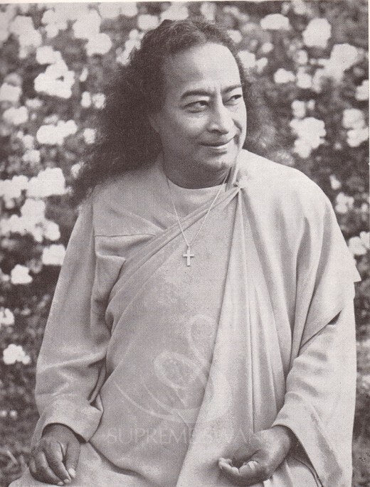 Paramahansa Yogananda classic portrait — canvas print