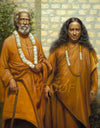 Paramahansa Yogananda & Sri Yukteswar  - Large Archival Art Prints