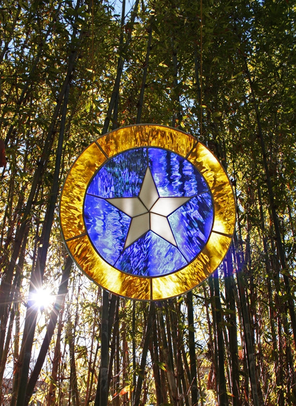 Spiritual Eye Stained Glass 15 inch