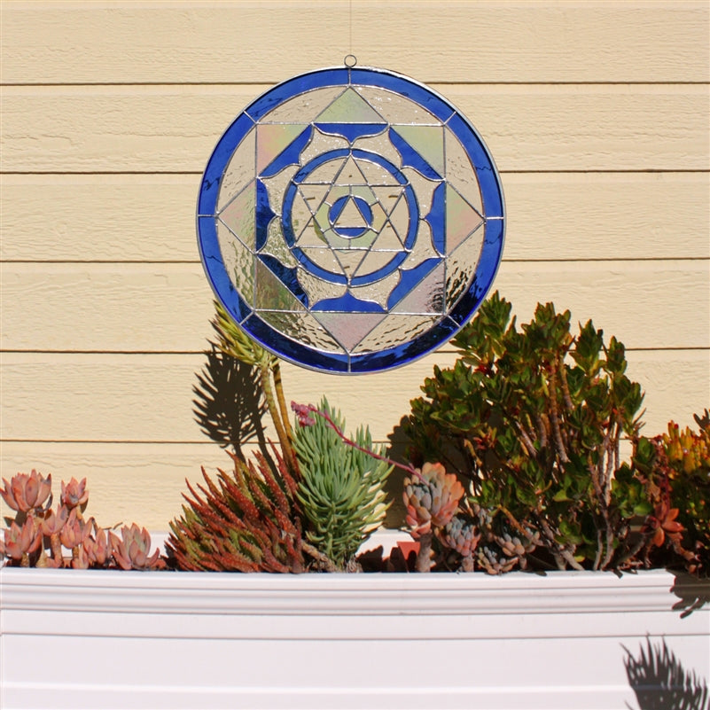 15 inch Blue Mandala