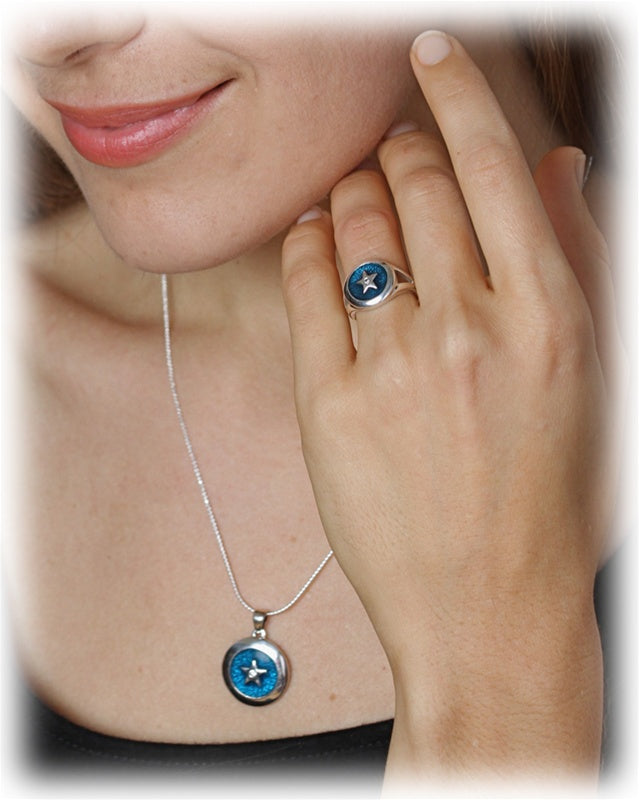 Spiritual Eye Silver Ring
