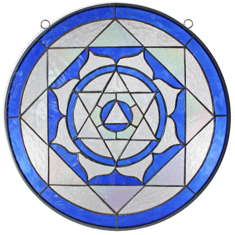 15 inch Blue Mandala