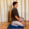 Chandra Crescent Meditation Eco-Cushion